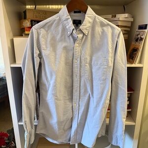 Light Blue J Crew Oxford